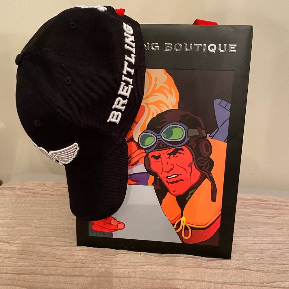 Breitling Men’s Embroidered Adjustable Hat